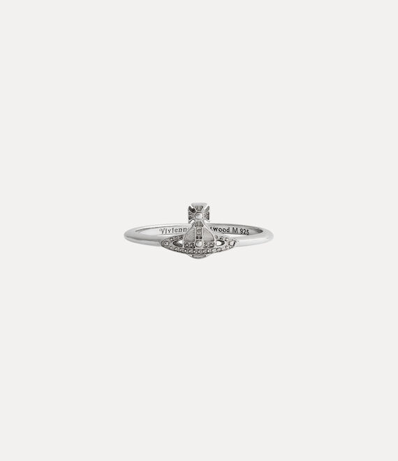 Vivienne Westwood Oslo Ring in PLATINUM